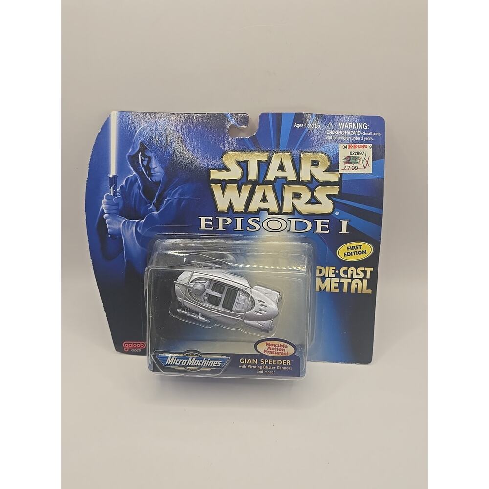 Star Wars Episode 1 Micro Machines Gian Speeder Die Cast Metal Ship